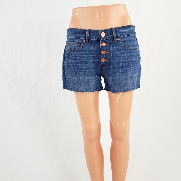 NWT Loft Jean Cut Off Shorts Size 26 - Picture 6 of 11